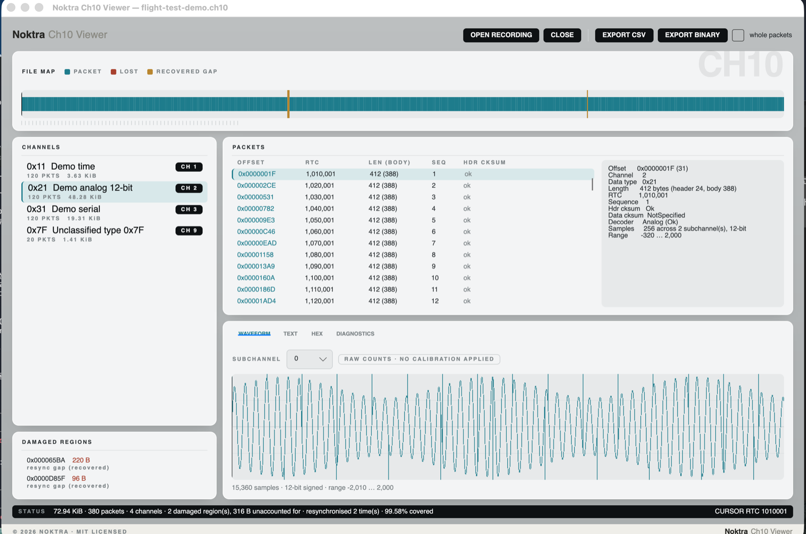 Ch10 Viewer screenshot