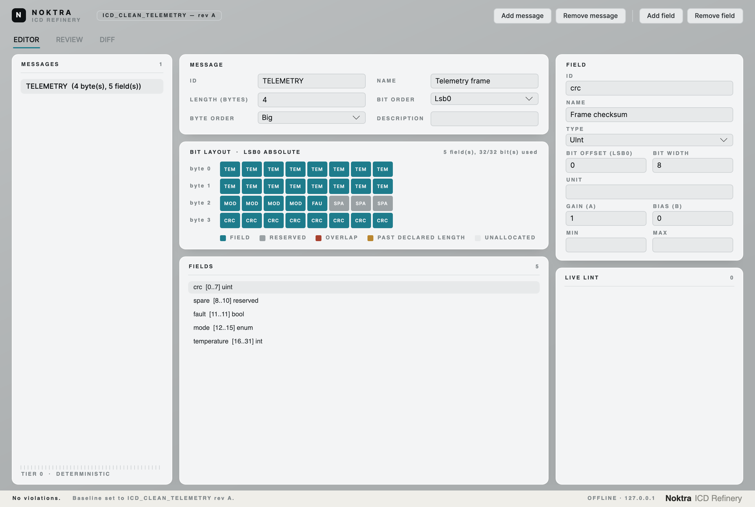 ICD Refinery screenshot